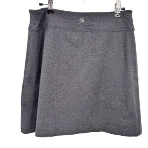 Athleta Zip Side Pocket Golf‎ Skort Heathered Gray Size Small